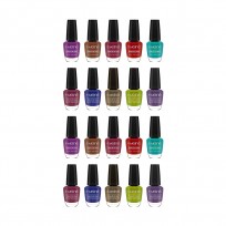 Combo 20x Esmaltes Larga Duración x15ml Meliné