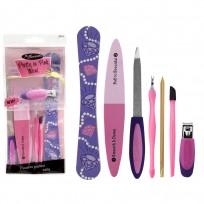 Set de Accesorios Manicuria x7 Pretty in Pink Mani Ms. Manicure