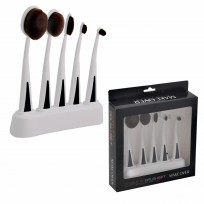 Set de 5 Brochas para Maquillaje Makeover